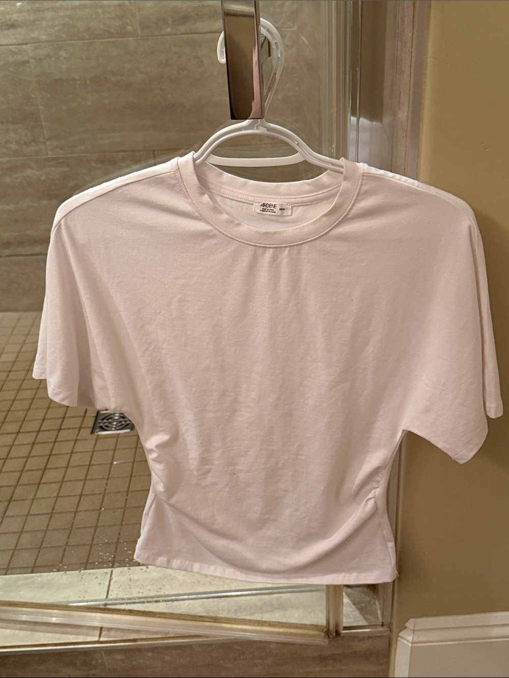 Ardene White Crewneck Short Sleeve Tee